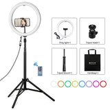 11.8 Rgbw Led Ring Light Kit With Mount & Remote V562-B6703TKP