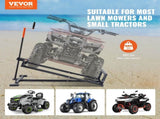 Ride on Lawn Mower Lift Jack, 880 Lbs Weight Capacity, Telescopic Maintenance Jack with Crank Handle V952-GCJSJJSGS880KCFZHV0