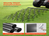 Drag Harrow, 1.2x1.7m Durable Chain Harrow with 80 Sharp Teeth, Suitable ATV UTV Tractor, Ideal V952-LP456FTDPK00ZA2T5V0