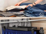 10-Pack Multi-Purpose Pant Hangers Thickened Non-Slip Clips, 360&deg Rotating Hook, V1232-KJ001