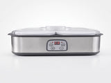Devanti Greek Yoghurt Maker Machine 2x960ml Large Tubs Temp Control Grey YMK-2X32OZ-GR
