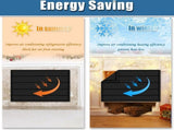 Magnetic Fireplace Cover Draft Stopper for Indoor Heat Loss V1188-MS-717-016