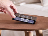 Lexon Flip Classic Reversible Alarm Clock - Black V398-LD-LR157N0