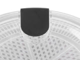 Manual Salad Dehydrator Transparent Plastic Hand Crank Vegetable Washer Dryer Drainer for Kitchen V1294-YM0901-3118250047211