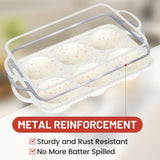 Mini Cupcake Pans, Jumbo Muffin Pan, Metal Reinforced Frame for Baking Giant Homemade Muffins, V1258-DP02-C-37