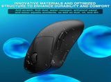SOLAKAKA SM850 Ergonomic Tri-Mode Wireless RGB Gaming Mouseblack V1300-SM850-BLACK