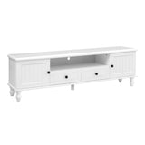 Artiss TV Cabinet Entertainment Unit 160cm White Kubi FURNI-P-KUBI-TV-WH-AB