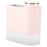 450ml Mini USB Humidifier High Capacity Double Spray Humidifier with Light for Bedroom OfficePink V1294-YM0523-3113210239112