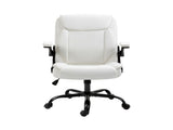 Artiss Executive Office Chair Mid Back White OCHAIR-G-7023-WH