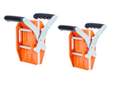 Double Handed Stone Carrying Clamps, 299 kg Load Capacity, 2 Pack Granite Panel Carriers Lifting V952-JSSTSK660LBSAAF82001V0