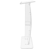 120cm Acrylic Podium Stand Transparent V63-931391