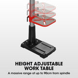 Baumr-AG 600W 12" Pedestal Floor Drill Press, 16 Speeds, 16mm Chuck V219-DRLDPRBMRAD19