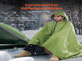 Camping Blanket 2 m x 1.5 m Wearable Warm Stadium Blanket Army Green V952-LYTJZKKCDDLY0746MV0