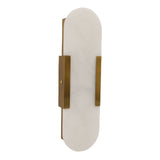 Marble Wall Lamp Modern Unique Patterns 3000k Warm Light Vanity Light for Dining Rooms Living Rooms V1294-YM0901-3119250023011