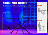 DJ Table Stand, x465 mm Portable DJ Laptop and Controller Stand, Lightweight DJ Desk DJ V952-XXDJGZTHJG43MZP0RV0