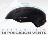 OutdoorMaster Kelvin II Ski Helmet - Snow Sport Helmet Snowboard Helmet for Men Women & Youth Grey M XFOM-KELVINII-GREYM-CN
