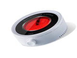 Silent Electric Tea Stove Small Ceramic Hot Plate for Boiling Water Making Coffee Knob Adjustment CN V1294-YM0703-3113230062611
