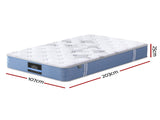 25cm Giselle Mattress King Single Bed Pocket Spring Mattresses MATTRESS-E-SNOW-25-KS