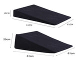 Cool Gel Memory Foam Bed Wedge Pillow With Cover EG0134-10EG0134-25