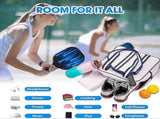 Pickleball Bag Tote Crossbody Shoulder Bag with Adjustable Strap Multi-Compartment Sports Racket Bag V1308-DSZKI-1801-3