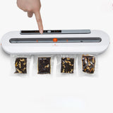 Mini Portable Automatic Vacuum Bag Sealer Food Storage Sealing Machine Home KitchenUS Plug 110v V1294-YM0901-3113200025212