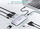 CHOETECH HUB-M15 USB-C 9-in-1 Multifunction Adapter V28-ELECHOHUBM15