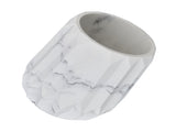 Makeup Brush Holder Durable Glossy Resin Large Capacity Modern Design Marble Vein Makeup Brush V1294-YM0523-3117220048711