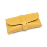 30-Piece yellow Chic & Sleek PU Leather Soft Eyeglass Case - Protective Pouch for Sunglasses & V888-ELOSUNG48351