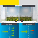 3pc DIY Magnetic Window Screen Kit - Fine Mesh Insect Net, No Drilling Required, Cut to Size V888-ELOSUNG35945