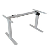Standing Desk Height Adjustable Sit Stand Motorised Single Motor Frame Grey Only V255-FRAME-SMG