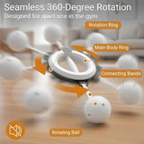 Unisex 360&deg Hand Rotation Forearm Trainer Arm Shoulder Chest Workout Home Gym Equipmen V1232-SPXLQ001