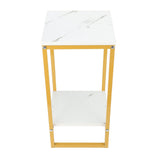 2 Tiers Flower Stand 60cm Sturdy Iron Frame Multifunctional Easy Assembly Flower Pot Shelf for V1294-YM0901-3111240020211