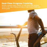 Bluetooth Smart Body Fat Scale White - Digital BMI Weight USB Recharge with App V238-SUPDZ-41075111297104