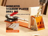 30 Pcs Pocket Hole Jig Kit, Adjustable & Easy to Use Pocket Hole Jig System with Step Drills, V952-TSXKKJDPNHQ1N0B2PV0
