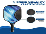 Everfit Pickleball Paddle Set Fibreglass Racquet Honeycomb Core With Bag PB-B-PADDLE-PBX2