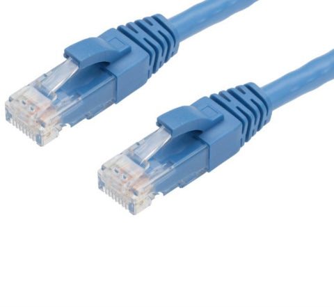 0.5m RJ45 CAT6 Ethernet Network Cable | 10 Pack Blue 004.002.0002.10PACK