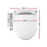 Cefito Electric Bidet Toilet Seat Cover Auto Smart Water Wash Dry Panel Control BIDET-C-ELEC-3616