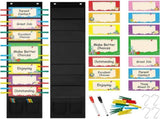 Behavior Clip Chart for Classroom Management Set Behavior Chart for Kid Reward Pocket Chart Behavior V1369-AZ3-W-16250