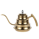 Bamboo Joint Design Stainless Steel Gooseneck Coffee Kettle Drip Pot Maker Infusion V1294-YM0722-JYA01536-02