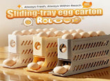 2026 Egg Holder for Fridge, Upgraded 4 Tiers Automatic Rolling Egg Dispenser, No Assembly Required V1258-DP02-F-39