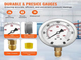 Hydraulic Pressure Test Kit, 250/400/600bar, 3 Gauges 11 Test Couplings 3 Test Hoses, Excavator V952-JXYBZ3T11G0050BLLV0