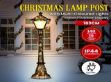 Christabelle 1.8m Christmas lamp Post Indoor Outdoor Display Decoration LED Lights Front Yard L 112_SB410
