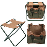 Portable Folding Chair Camping Stool with Storage Bag for Indoor Outdoor Fishing Travel Beach BBQ V1294-YM0901-3111200142711