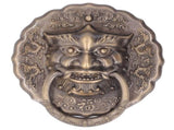 Door Knocker Brass Material 2 Sided Installation Heavy Duty Pull Bronze Chinese Antique Door Pull V1294-YM0523-3114220008811