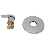 Concealed Shower Faucet Hot Cold Water Rust Proof Wall Mounted Mixer Tap for Home Hotel V1294-YM0715-3112220047511