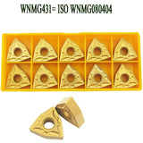 30 pcs Cnmg 431 Wnmg 431 Tnmg 331 Cnc Indexable Solid Carbide Blades For Lathe Turning Tool V1188-MS-227-2360
