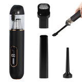 2-Mode Adjustable Cordless Handhtaeld Vacuum Cleaner Set Portable Digital Display Dust Cleaner for V1263-JX-7286-3