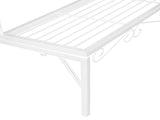 Levede 3 Tier Rectangle Metal Plant UM1160-WH