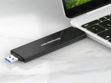 Simplecom SE522 NVMe / SATA M.2 SSD to USB 3.2 Gen 2 Dual USB Connector Enclosure V28-SE522
