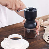 Manual Coffee Grinder - Adjustable Ceramic Burr Grinder for Drip & Espresso Coffee V1263-JX-4463